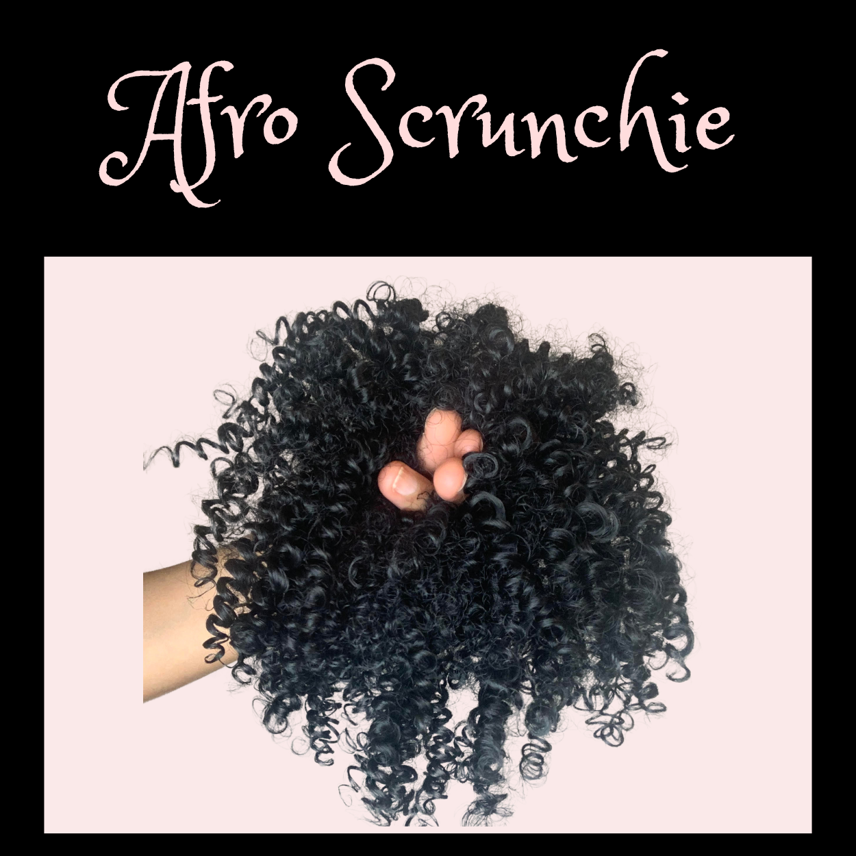 The Afro Scrunchie