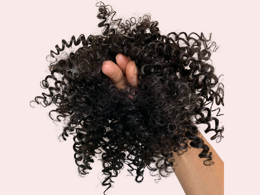 The Afro Scrunchie - Spring Twist Curl/Brown (#4)