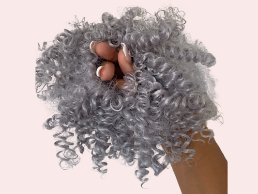 The Afro Scrunchie - Spring Twist Curl/Grey (171)